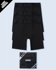 Luxe Modal 3 Pack - Black